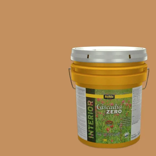 Miniatura 214 de Rodda Paint CASCADIA ZERO - Pintura plana e imprimación para interiores en uno, cuarto de galón, crema de ballet