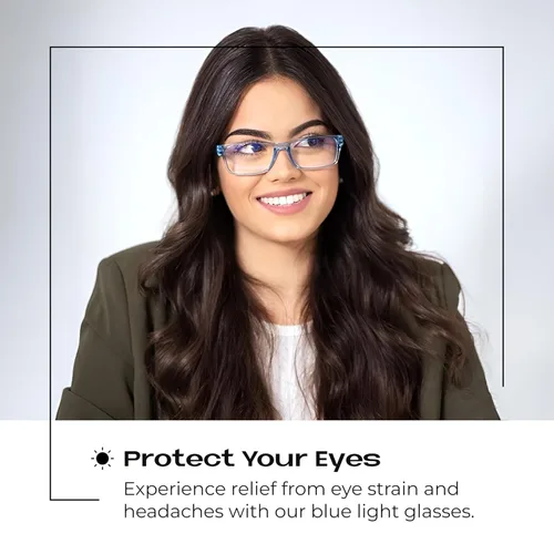 Miniatura 2 de Readerest - Lentes para lectura con bloqueo de luz azul, bisagras de resorte, protección UV