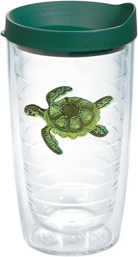 Miniatura 20 de Vaso surtido de animales tropicales de 16 onzas con tapa, paquete de 4
