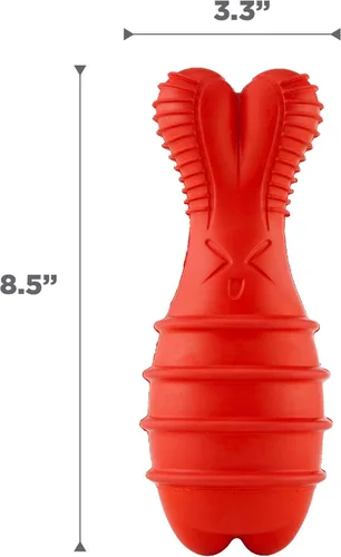 Miniatura 8 de Outward Hound Grunt Fetch Stick - Juguete para perro, conejito, rojo