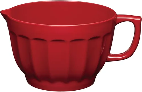 Miniatura 10 de UP UPware Tazón de melamina estilo Latte con boquilla de vertido, mango y base antideslizante, mango de agarre para mezclar y verter fácilmente