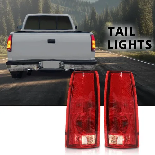 Miniatura 9 de G-PLUS Juego de luces traseras con bombilla, compatible con Chevy GMC C/K 1500 2500 3500, se ajusta a Chevy Silverado 1988-1999, se ajusta a Chevy