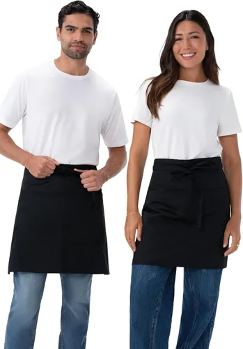 Miniatura 6 de Chef Works Delantal unisex medio bistro para servidor