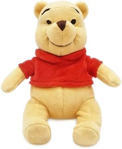 Miniatura 15 de Disney Store Mini puf de peluche oficial, Buttercup de Toy Story, bonito animal de peluche con escultura detallada, características bordadas y parte