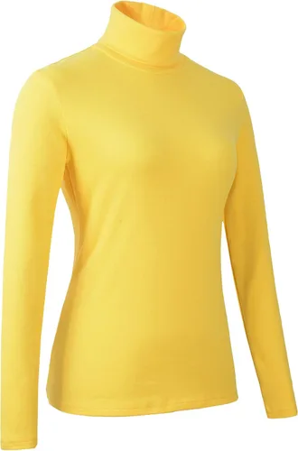 Miniatura 3 de HieasyFit suéter básico de cuello alto de algodón suave para mujer