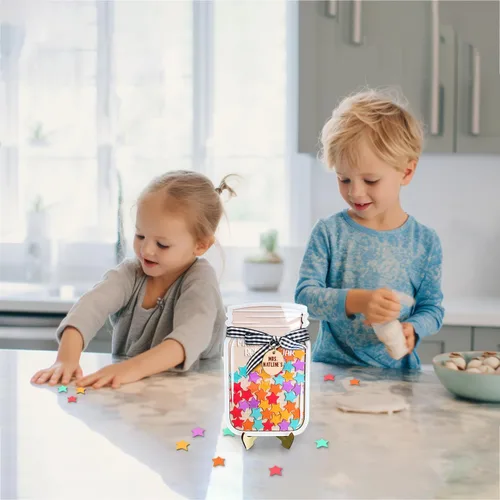 Miniatura 4 de Tarro de recompensa magnético personalizado para niños, sistema de recompensa de tarro de estrella, tarros de incentivo de comportamiento positivo