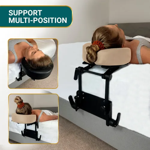 Miniatura 5 de Reposacabezas de masaje para cama, almohada boca abajo después de la cirugía ocular, soporte de cabeza de masaje en cama, equipo de recuperación