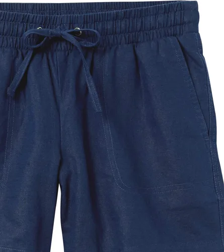 Miniatura 7 de Tienda Essentials Pantalón corto de lino con cordón de 5 pulgadas
