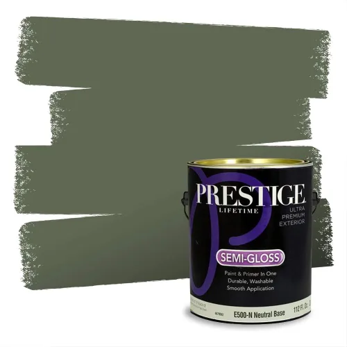 Miniatura 1282 de Prestige Paints - pintura de exterior y pintura de imprimación en una, E100-T-6006-10AVP
