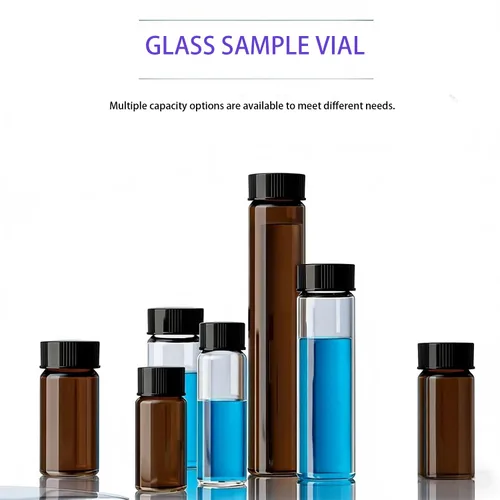 Miniatura 4 de Envío de muestra de vidrio transparente de 20ML, envío de muestra de vidrio para muestreo de líquidos, envío de almacenamiento de vidrio