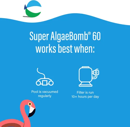 Miniatura 4 de Poolife Super AlgaeBomb 60 Algicida 1QT
