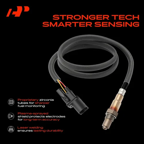 Miniatura 3 de A-Premium Sensor de oxígeno O2 compatible con Volkswagen Jetta 01-05, Beetle 01-05, Passat 00-05, Golf 01-06 y Audi A8 Quattro, TT Quattro y BMW