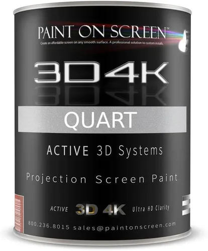 Miniatura 9 de Pintura para Proyector de Pantalla Paint on Screen Pintura de Pantalla de Proyector de Capa Única de Proyección Corta para Claridad Perfecta