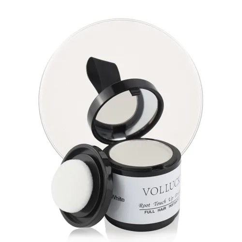 Miniatura 35 de Polvo de retoque de raíz, polvo instantáneo para la línea del cabello para áreas delgadas y cobertura de cabello gris, cobertura de raíz natural