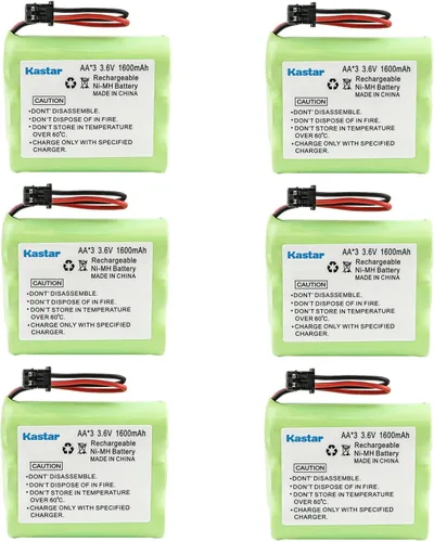 Miniatura 7 de Kastar Paquete de 1 batería de repuesto para Panasonic P-P501 P-P501A P-P501PA HHRP501 KX-A36 KX-TA38 TYPE 1 P-P504 P-P504A P-P504PA TYPE 11 P-P505
