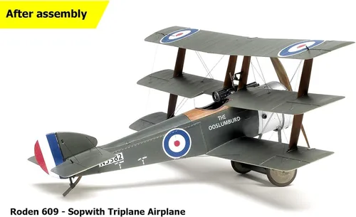 Miniatura 5 de Roden Kit de modelo de avión triplano Sopwith