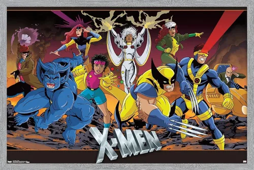Miniatura 14 de Trends International Marvel Comics - Póster de pared de grupo de The X-Men, 14.725 x 22.375 pulgadas, versión premium sin marco