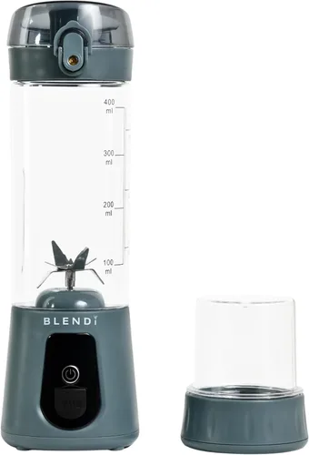 Miniatura 8 de BLENDi Pro+ Batidora portátil (17.5oz, Negro) – Motor de trituración de hielo mejorado de 120W, recargable por USB-C, batidora personal sin cables