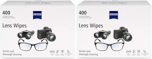 Miniatura 10 de ZEISS - Toallitas de limpieza prehumedecidas para lentes, 80