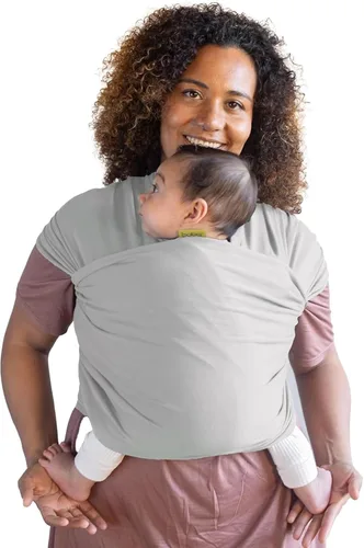Miniatura 13 de Serenity Achillea - Portabebés elástico - Recién nacido a niño pequeño (7-35 libras) - Portabebés manos libres