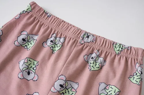Miniatura 5 de Vopmocld Conjunto de pijama de manga larga para niñas grandes, ropa de dormir de 2 piezas, pijamas de dibujos animados múltiples