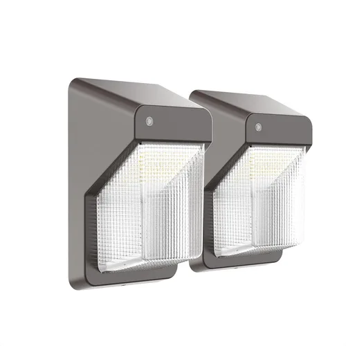 TIERONE Luz LED de Pared con Fotocélula del Atardecer al Amanecer Iluminación de Seguridad para Montaje en Pared al Aire Libre 28W 3000LM 4000K Luz