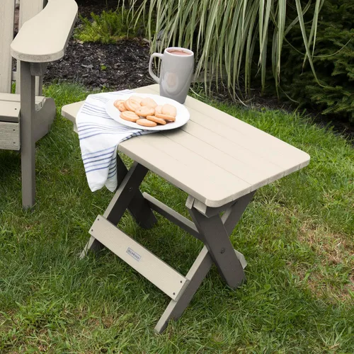 Miniatura 5 de highwood AD-TBS1-WAE Adirondack - Mesa auxiliar plegable Whitewash Encalar