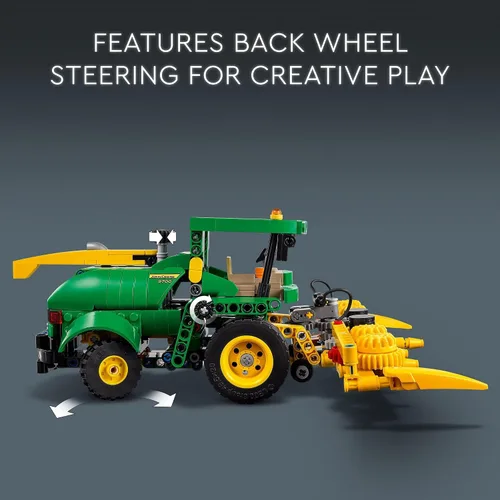 Miniatura 4 de LEGO Technic John Deere 9700 - Juguete de tractor cosechador de forraje, juguete de granja construible para juegos imaginativos, regalo de camión