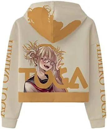 Miniatura 2 de Sudadera con capucha de anime Boku No Hero Anime para mujeres y niñas