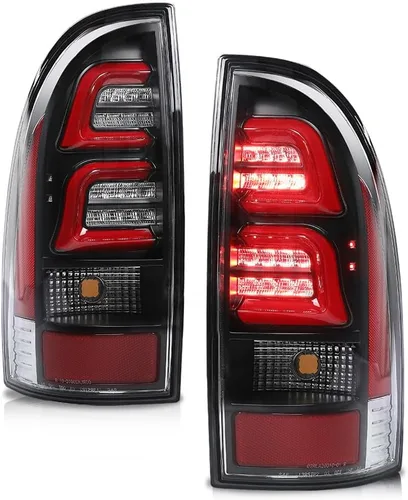 Miniatura 10 de G-PLUS Luces traseras LED montaje de la lámpara de freno trasero tubo bar Fit Toyota Tacoma 2005-2015 luces traseras de estacionamiento cromo