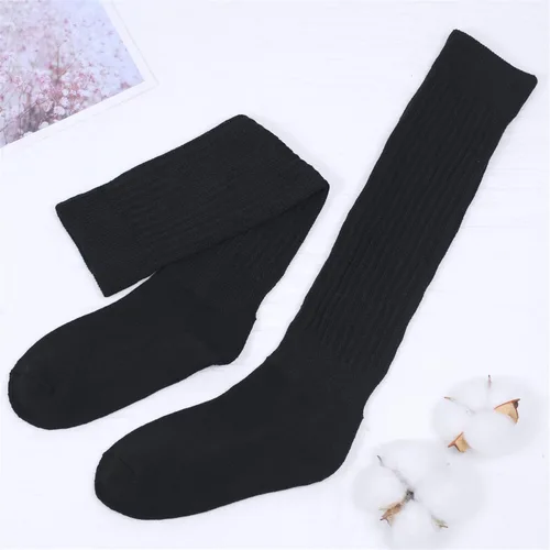 Miniatura 6 de Intgoodluckycc Calcetines holgados para mujer, calcetines gruesos apilados