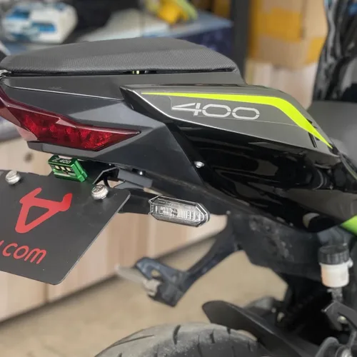 Miniatura 4 de ESPEEDMTC - Luces traseras para Kawasaki KLZ KLE Versys 650 1000, intermitentes, luces traseras de cambio de luz delantera y trasera, intermitente