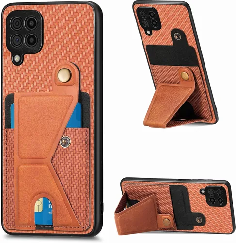 Miniatura 158 de Funda para Xiaomi Poco M5s 4G, Funda para Redmi Note 10 4G / Note 10S 4G / Note 11 SE (India) Funda de cuero PU ranuras para tarjetas Soporte