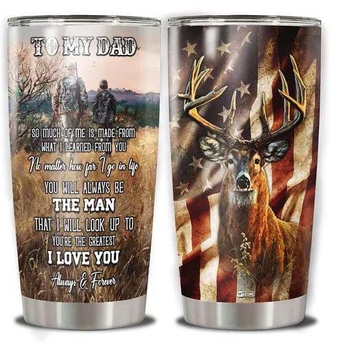 Miniatura 7 de WAZONE Vaso de viaje con estampado de huellas de leopardo, de acero inoxidable de 20 onzas, con aislamiento al vacío, ideas de cumpleaños, día