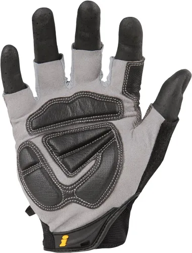 Miniatura 2 de Ironclad Guantes de trabajo para hombre MACH 5 VIBRATION IMPACT, negro y gris, paquete grande de 1 US Negro/Gris