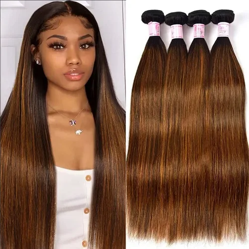Miniatura 26 de Beauty Forever Yaki - Extensiones de cabello humano virgen mongol sin procesar, grado 12A, 3 paquetes de cabello humano virgen mongol sin procesar