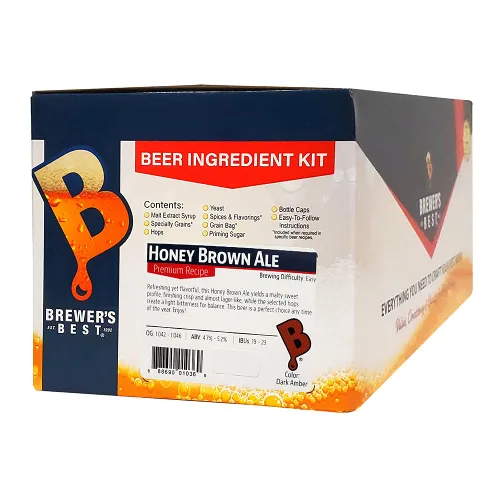 Miniatura 4 de Brewer's Best Kit de ingredientes de cerveza Honey Brown Ale