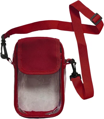 Miniatura 8 de Mini bolsa para estadio – Bolsa cruzada transparente compacta de 7.5 pulgadas – Juegos, graduaciones, conciertos – Aprobado por la NCAA de seguridad