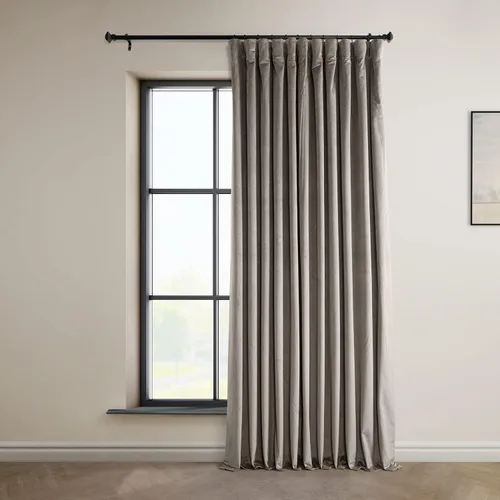 Miniatura 19 de HPD Half Price Drapes Signature - Cortinas opacas de terciopelo extra anchas para dormitorio (1 panel), 100 pulgadas de ancho x 84 pulgadas de Verde