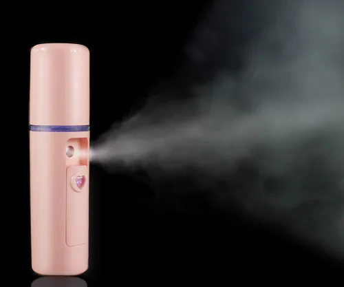 Miniatura 3 de Nano Facial Mister Humidificador de atomización hidratante de niebla fría vaporizador facial práctico pulverizador hidratante e hidratante para Rosa