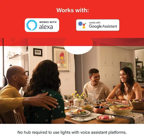 Miniatura 2 de Bombilla de Luz Inteligente Sengled, Bombillas de Luz WiFi que Funcionan con Google Home, No Requiere Hub, Bombilla de Luz LED Inteligente A19