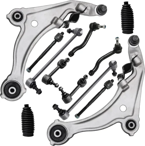 Miniatura 12 de Detroit Axle - Kit de extremo delantero para Ford 1998-2001 Explorer Mercury Mountaineer, 4 barras estabilizadoras delanteras y traseras, 2 brazos