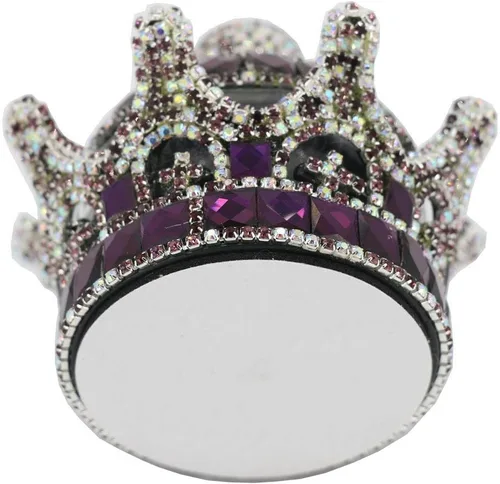 Miniatura 5 de Difusor de fragancia de automóvil con corona de cristal, soporte para botella de perfume, decoración interior del automóvil, hogar, oficina