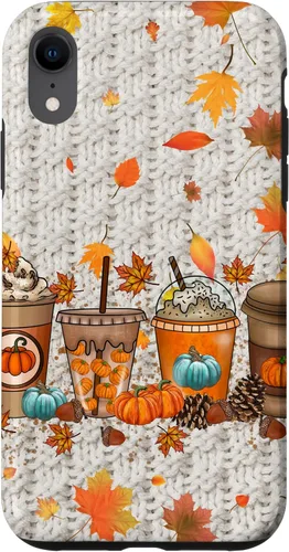 Miniatura 24 de iPhone 16 Acción de Gracias Otoño Hojas Otoño Calabaza Especias Funda