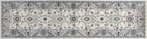 Miniatura 13 de Gertmenian 19603 - Alfombra bohemia abstracta III moderna para sala de estar, cocina, alfombra de área bohemia, 2 x 8 pies, color gris, beige