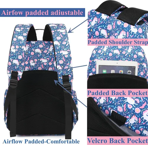 Miniatura 4 de Leaper Mochila kawaii para laptop para niñas y niños, mochila de viaje para niños, mochila escolar linda para la universidad
