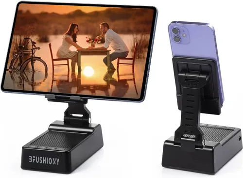 Miniatura 13 de Regalos del día del padre para papá, regalos de cumpleaños para hombres, soporte de teléfono 7 en 1, altavoz Bluetooth con reloj despertador