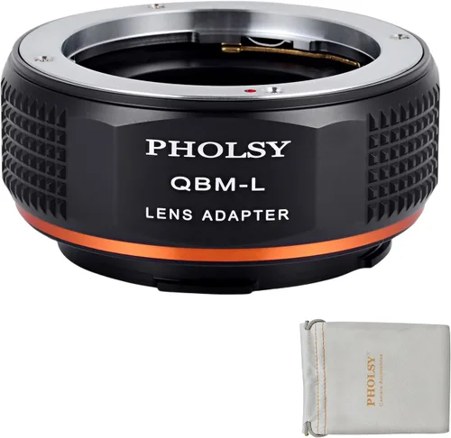 Miniatura 7 de PHOLSY Adaptador de montaje de lente con anillo de control de apertura compatible con lente Sony A Minolta AF a cuerpo de cámara Leica L compatible