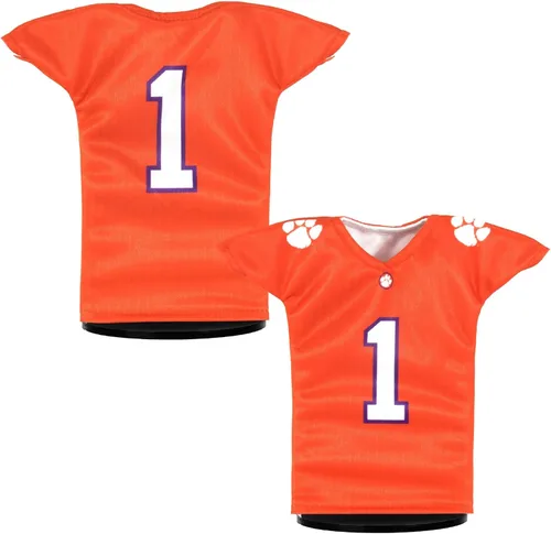 Miniatura 9 de Officially Licensed Miniature Sports Jersey Stand & Mini Hanger Included, Sports Fan Gift, Wine Bottle Sleeve, Holiday Ornament