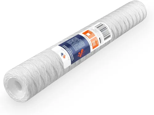 Miniatura 6 de Aquaboon Cartucho de repuesto de filtro de agua para heridas de cadena de 5 micrones, 20 x 2.5 para toda la casa, para filtración de agua de pozo